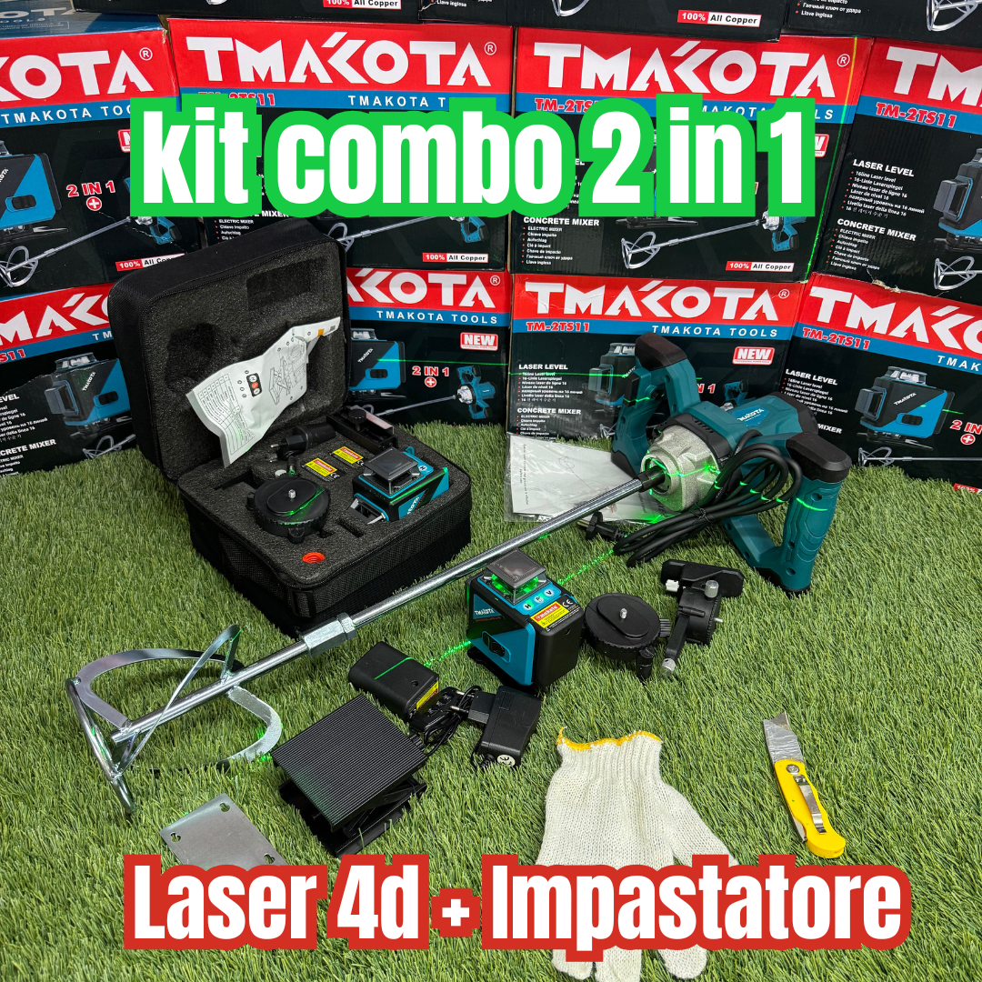 LASER + IMPASTATORE OFFERTA COMBO