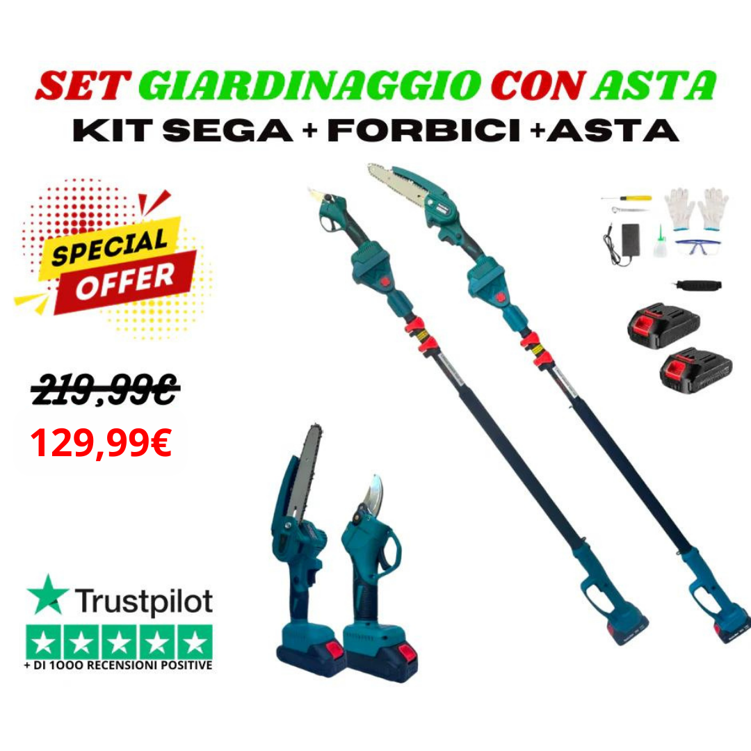 KIT FORBICI+SEGA+ASTA