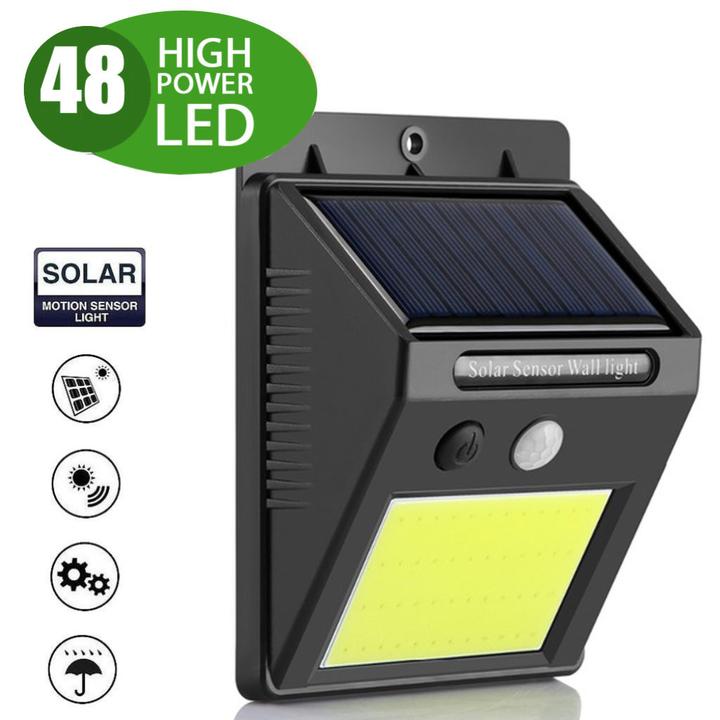 FARO 48 LED SOLARE